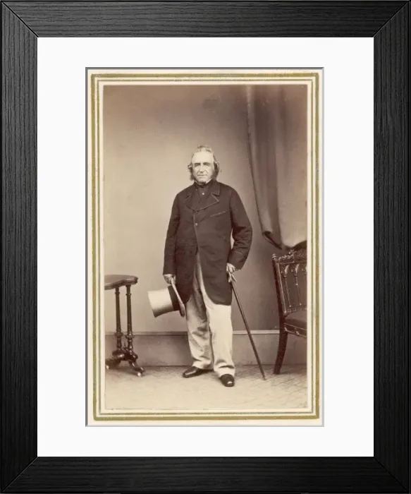 Framed Print : Joseph Paxton / Anon Photo Framed Print : Joseph Paxton / Anon Photo