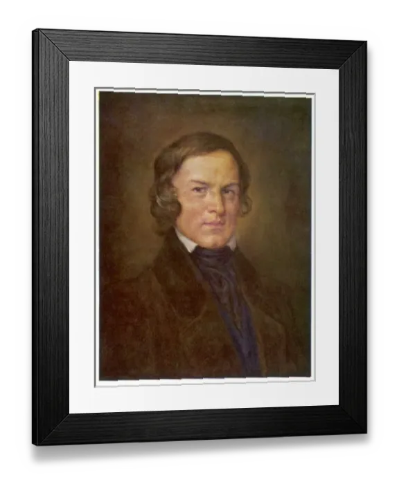 Framed Print : Robert Schumann  /  Best