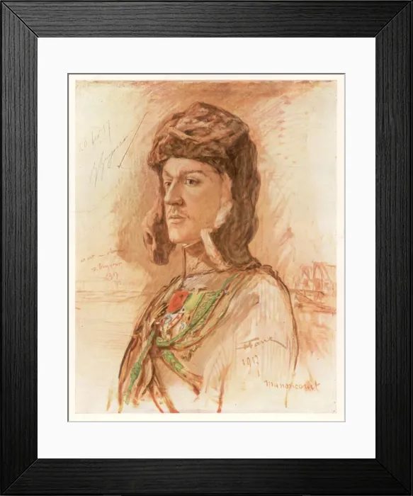 Framed Print : Guynemer / Farre 1917 Framed Print : Guynemer / Farre 1917