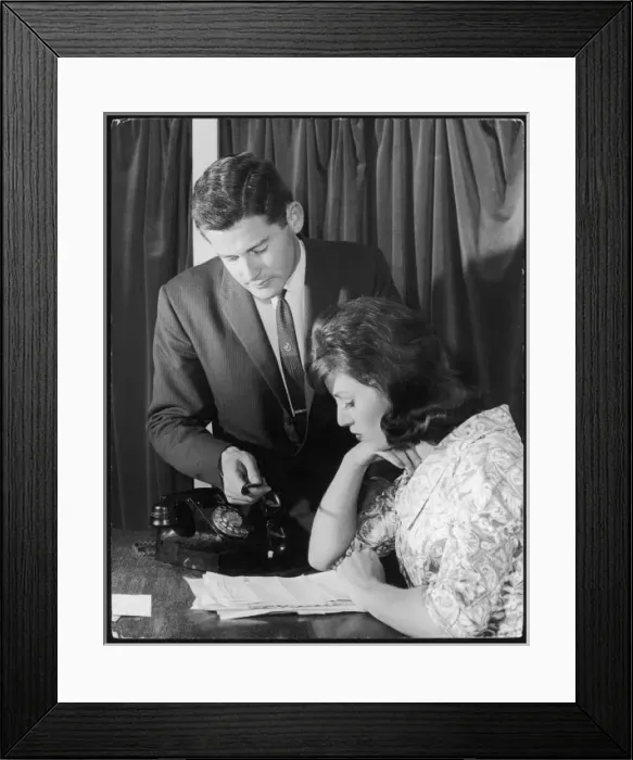 Framed Print : Boss & Secretary Framed Print : Boss & Secretary