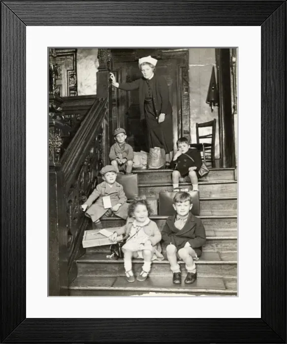 Framed Print : Waiting to Evacuate Framed Print : Waiting to Evacuate
