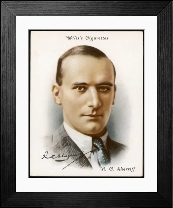 Framed Print : Rc Sherriff / Cig Card Framed Print : Rc Sherriff / Cig Card