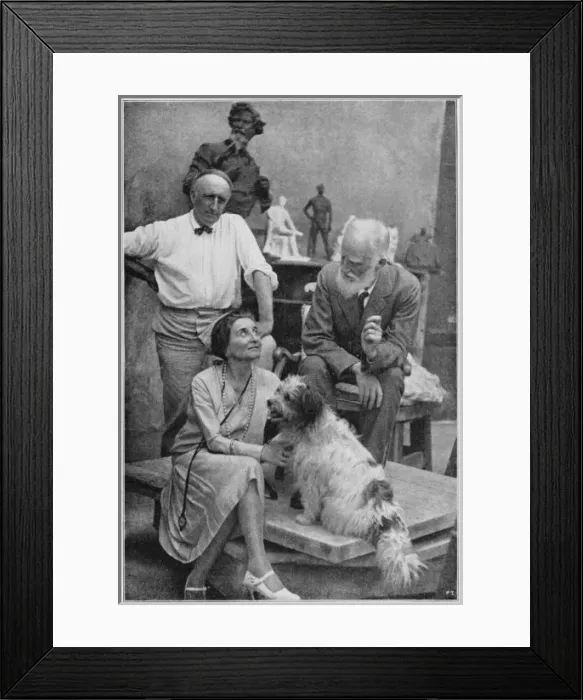 Framed Print : GB SHAW / ILZ 1926 Framed Print : GB SHAW / ILZ 1926