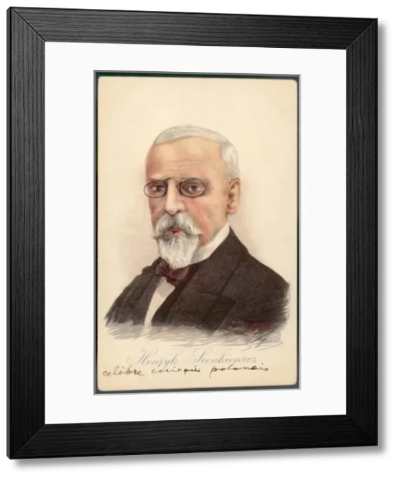 Framed Print : Henryk Sienkiewicz Framed Print : Henryk Sienkiewicz