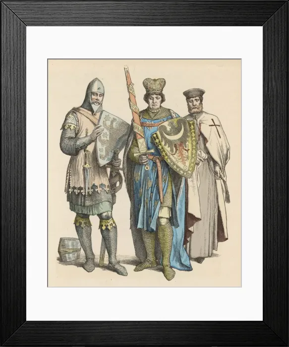Framed Print : Knight, Prince & Templar Framed Print : Knight, Prince & Templar