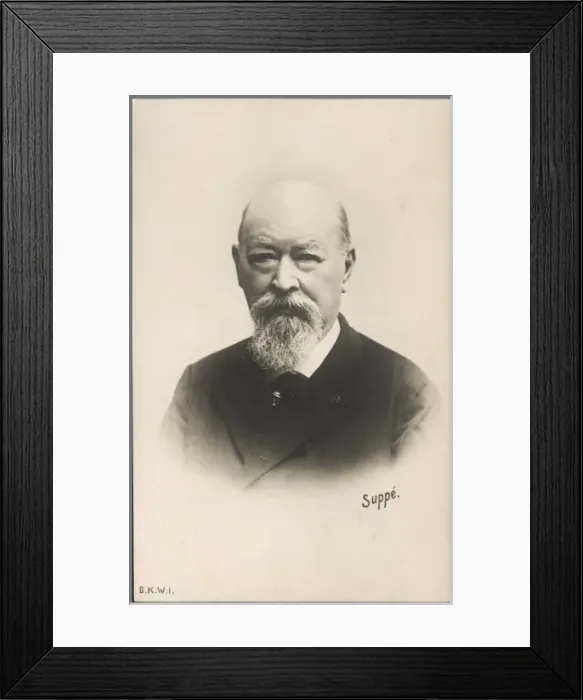 Framed Print : Suppe (Postcard) Framed Print : Suppe (Postcard)