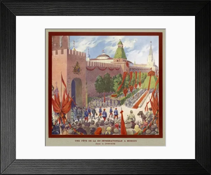 Framed Print : Russia / 3rd International Framed Print : Russia / 3rd International