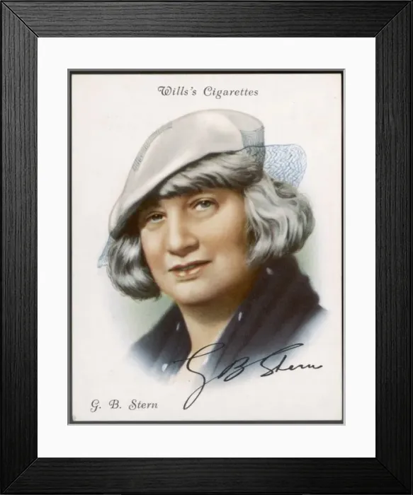 Framed Print : Gb Stern / Cig Card Framed Print : Gb Stern / Cig Card