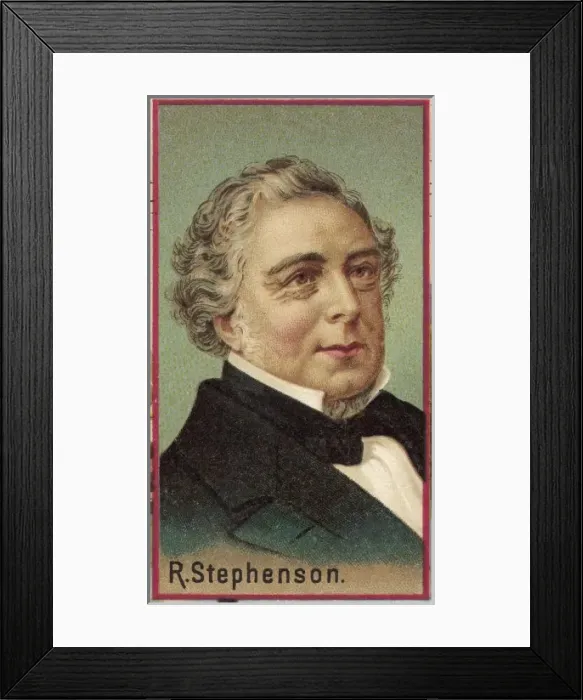 Framed Print : Robert Stephenson / W Invt Framed Print : Robert Stephenson / W Invt