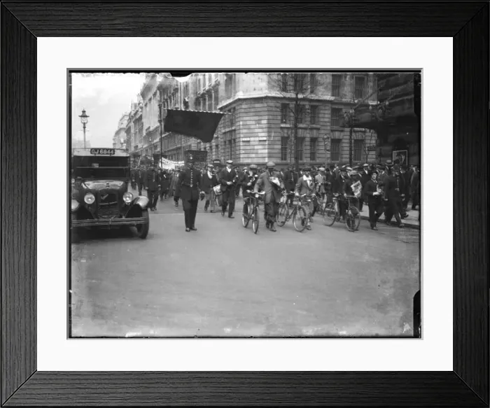 Framed Print : Anti-Capitalism Demo Framed Print : Anti-Capitalism Demo