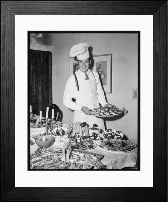 Framed Print : Chef / George Dolenz Framed Print : Chef / George Dolenz