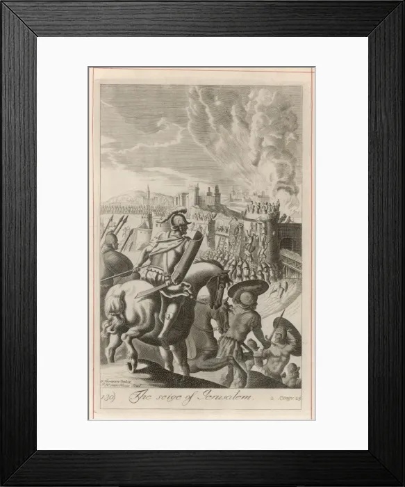 Framed Print : Nebuch. Takes Jerusalem Framed Print : Nebuch. Takes Jerusalem