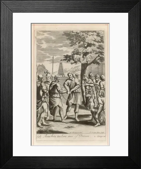 Framed Print : Jehoiachin Released Framed Print : Jehoiachin Released
