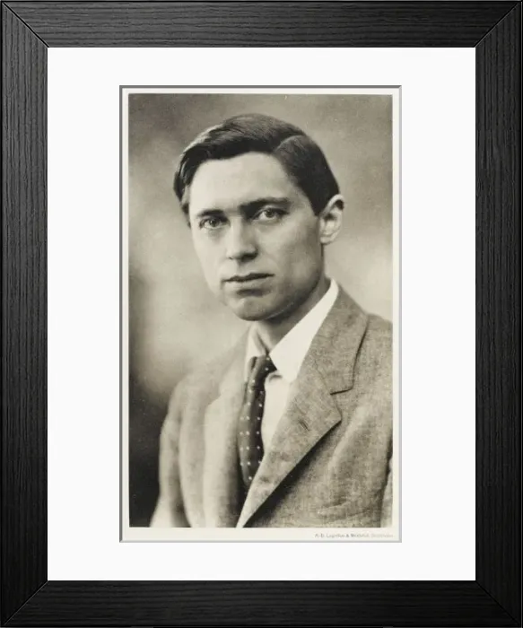 Framed Print : T Svedberg / Nobel 1926 Framed Print : T Svedberg / Nobel 1926