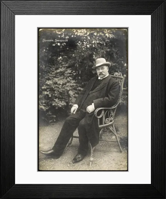 Framed Print : Johan Svendsen / Postcard Framed Print : Johan Svendsen / Postcard