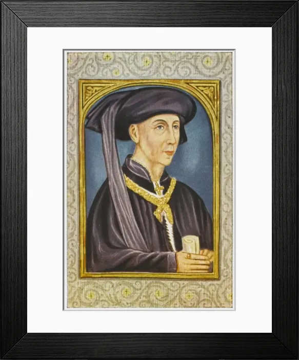 Framed Print : Philippe Le Bon / Ms / 1480 Framed Print : Philippe Le Bon / Ms / 1480