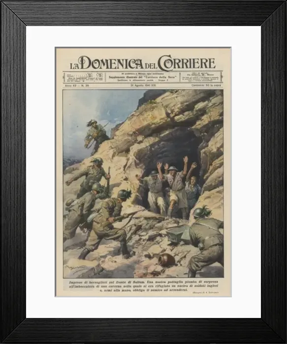 Framed Print : British Soldiers Capture Framed Print : British Soldiers Capture