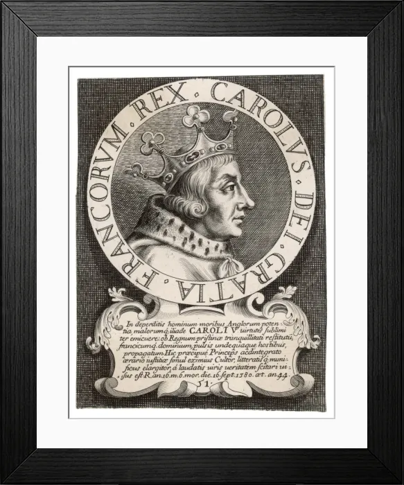 Framed Print : Charles V Le Sage / Anon Framed Print : Charles V Le Sage / Anon