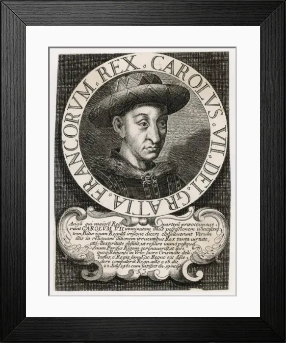 Framed Print : Charles Vii / Victorious Framed Print : Charles Vii / Victorious