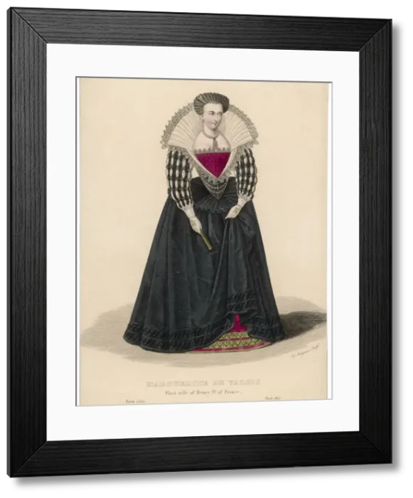 Framed Print : Marguerite De Valois Framed Print : Marguerite De Valois