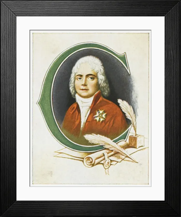 Framed Print : Talleyrand / Isabey Miniat Framed Print : Talleyrand / Isabey Miniat