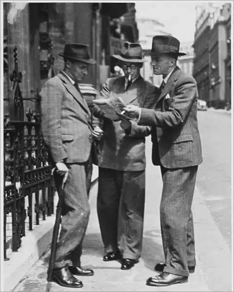 Three Businessmen  /  1950S