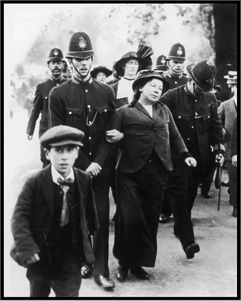 Suffragettes Arrested