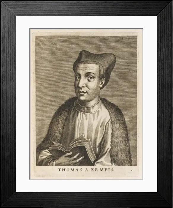 Framed Print : Thomas a Kempis / Larmessi Framed Print : Thomas a Kempis / Larmessi