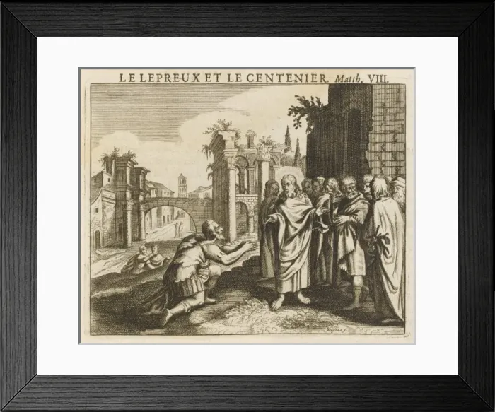 Framed Print : Jesus & Centurion Framed Print : Jesus & Centurion