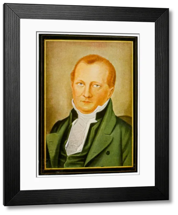 Framed Print : J Ludwig Tieck / Miniature Framed Print : J Ludwig Tieck / Miniature