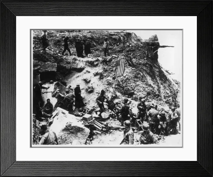 Framed Print : Americans with Prisoners Framed Print : Americans with Prisoners