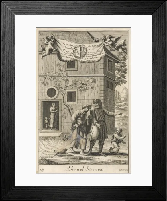 Framed Print : Ishmael and Hagar Framed Print : Ishmael and Hagar