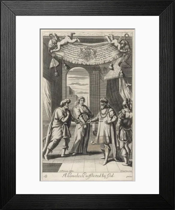 Framed Print : Abimelech Afflicted Framed Print : Abimelech Afflicted
