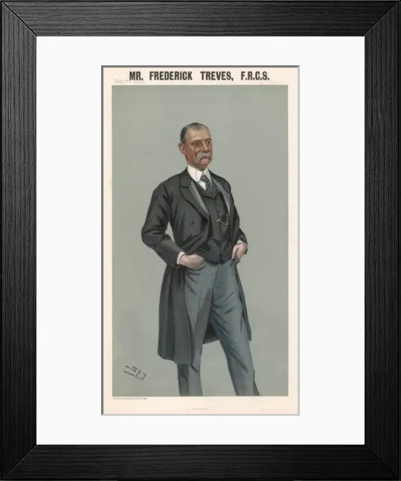 Framed Print : Frederick Treves / Vf 1900 Framed Print : Frederick Treves / Vf 1900