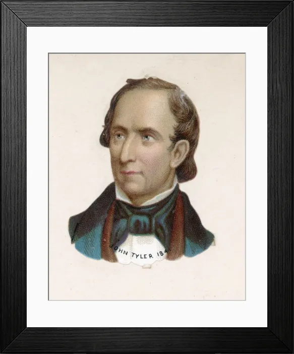 Framed Print : John Tyler / Scrap Framed Print : John Tyler / Scrap