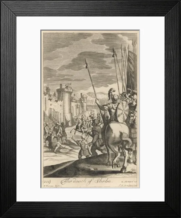 Framed Print : The Death of Sheba Framed Print : The Death of Sheba