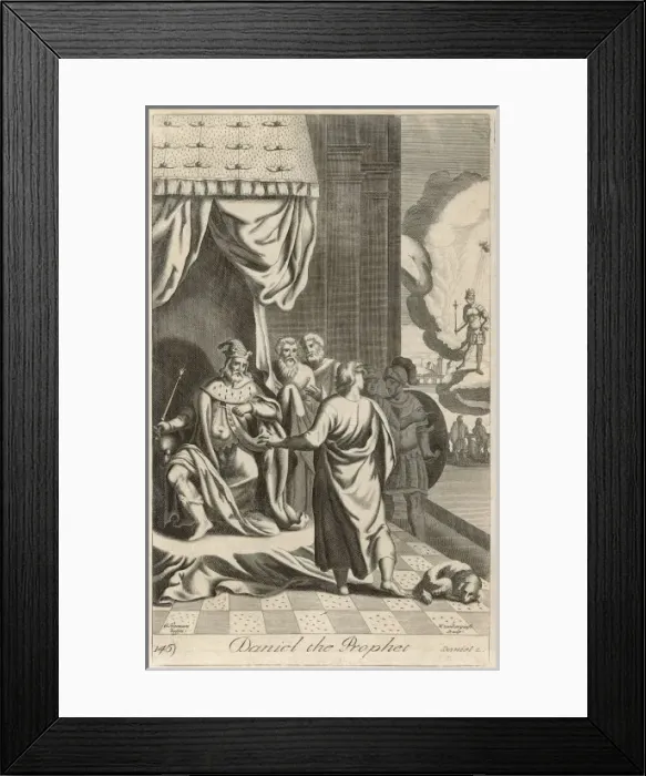 Framed Print : Daniel Interprets Dream Framed Print : Daniel Interprets Dream