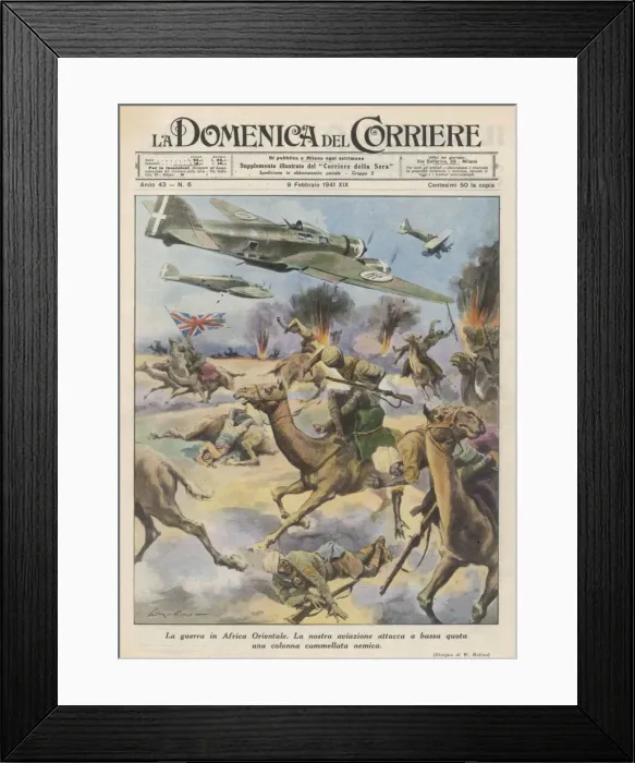 Framed Print : Air Attack on Allies Framed Print : Air Attack on Allies