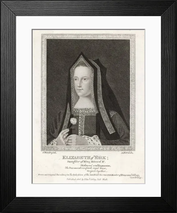 Framed Print : Elizabeth of York Framed Print : Elizabeth of York