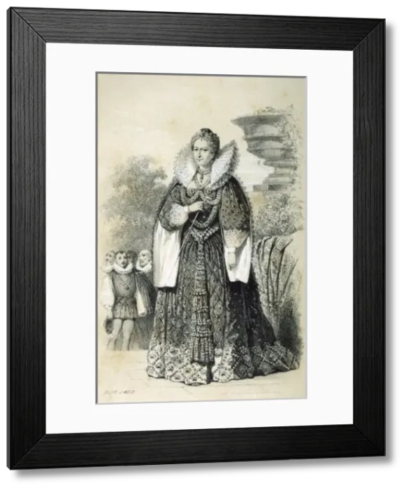 Framed Print : Elizabeth I  /  Celliez