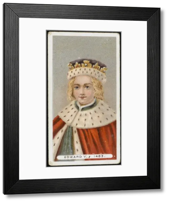 Framed Print : King Edward V Framed Print : King Edward V