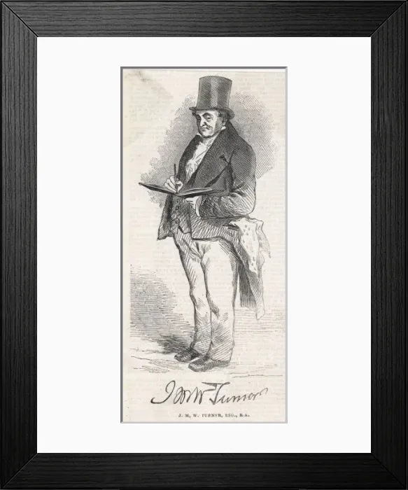 Framed Print : Jmw Turner / Iln 1843 Framed Print : Jmw Turner / Iln 1843