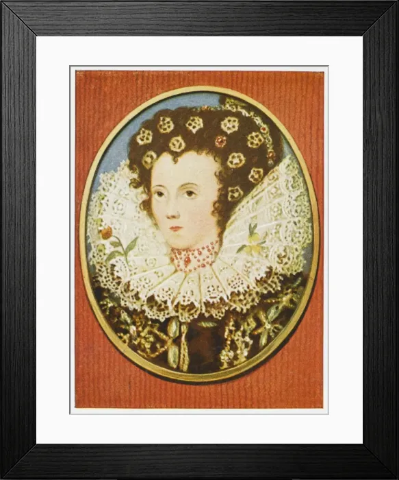 Framed Print : Elizabeth I / Miniature Framed Print : Elizabeth I / Miniature