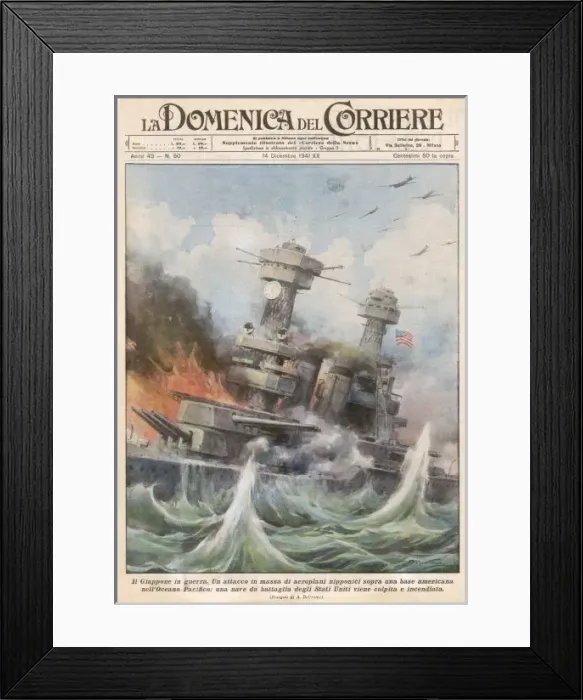 Framed Print : Pearl Harbour / Domenica Framed Print : Pearl Harbour / Domenica