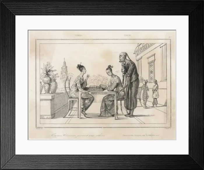 Framed Print : Chess on Timor Framed Print : Chess on Timor