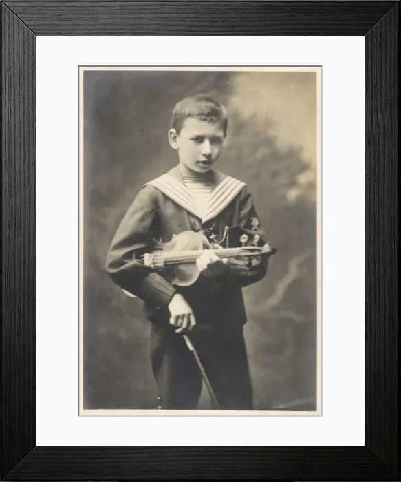 Framed Print : Franz Vecsey / Postcard Framed Print : Franz Vecsey / Postcard