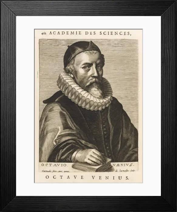 Framed Print : Otto Van Veen / Larmessin Framed Print : Otto Van Veen / Larmessin
