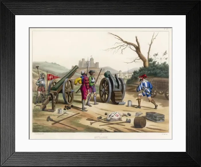 Framed Print : CANNON, 1520 Framed Print : CANNON, 1520