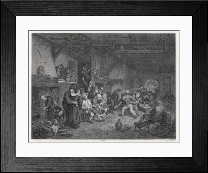 Framed Print : Dutch Family 17C Framed Print : Dutch Family 17C