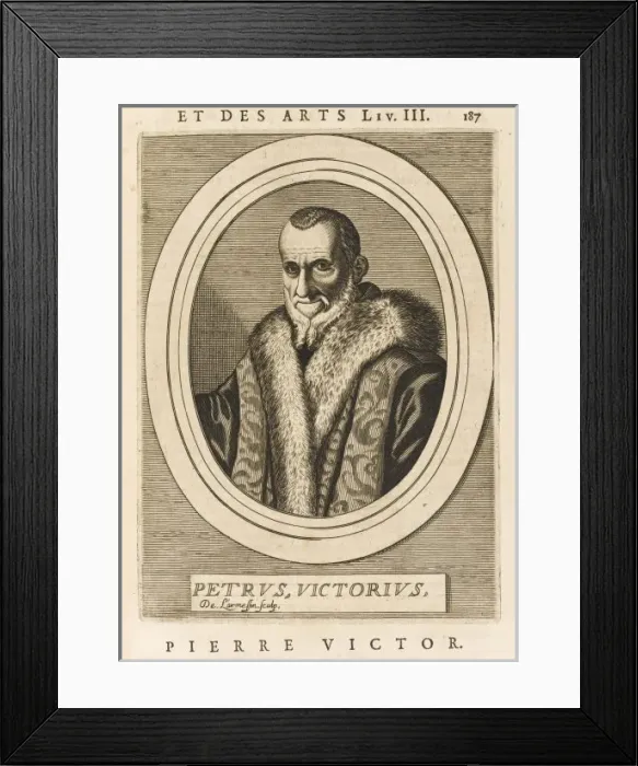 Framed Print : Pietro Vettori / Larmessin Framed Print : Pietro Vettori / Larmessin